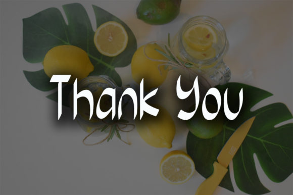 Lime Water Font PNG with transparent background - Preview 3