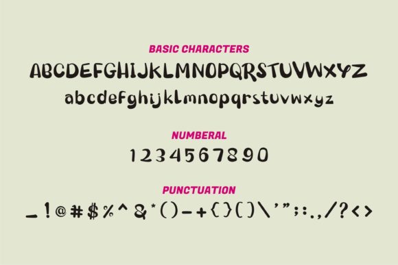 My Honey Loly Font PNG with transparent background - Preview 3
