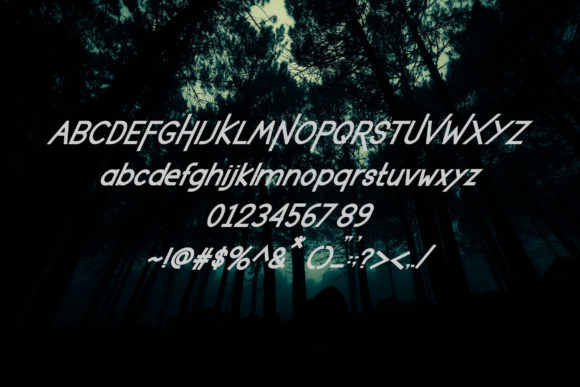 No Fear Font PNG with transparent background - Preview 2