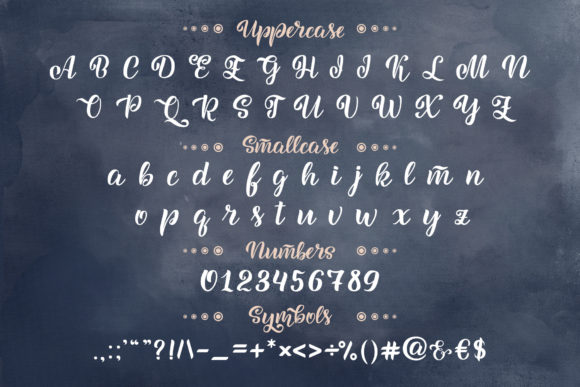 Anarion Script Font - Preview 1