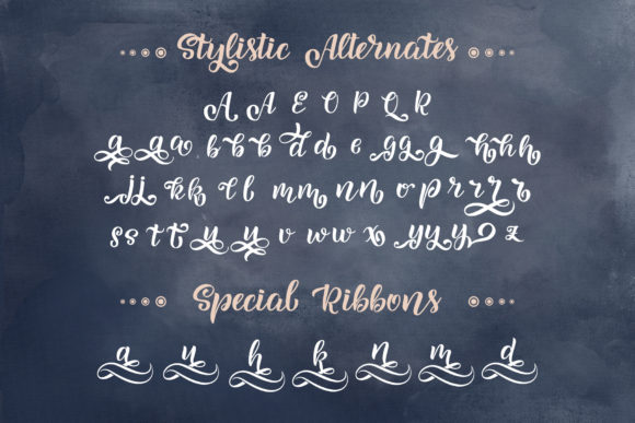 Anarion Script Font - Preview 2