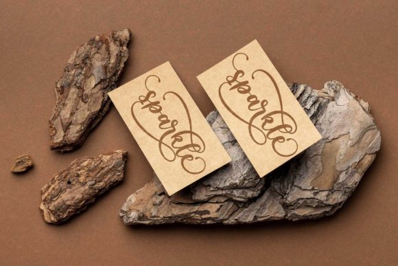 Babylone Script Font - Preview 3
