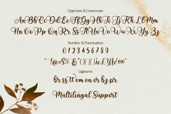 Babylone Script Font - Preview 4