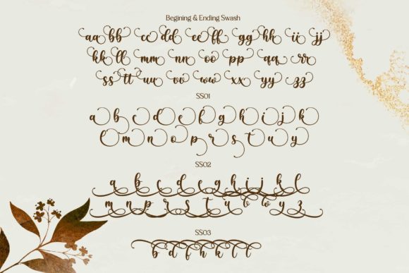Babylone Script Font - Preview 5