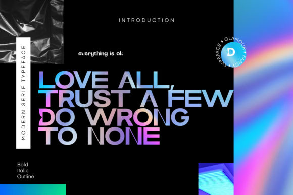 Bolda Hellas Elamy Font - Preview 3