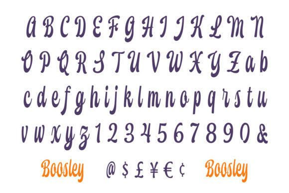 Boosley Font - Preview 4