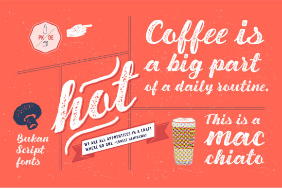 Bugan Script: Rustic Font - Preview 3