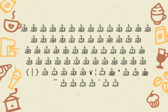Coffee Mocca Font - Preview 1