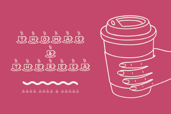 Coffee Mocca Font - Preview 3