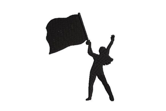 Color Guard Silhouette