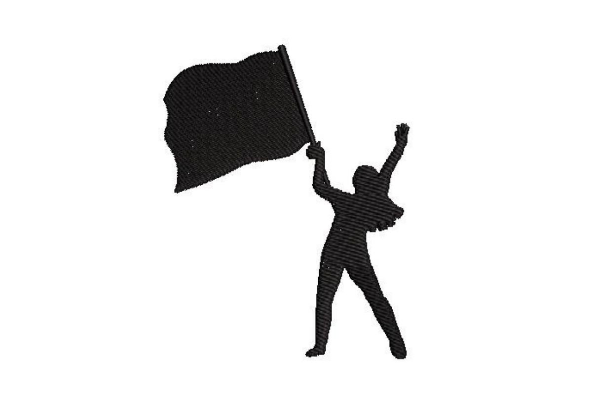 Color Guard Silhouette