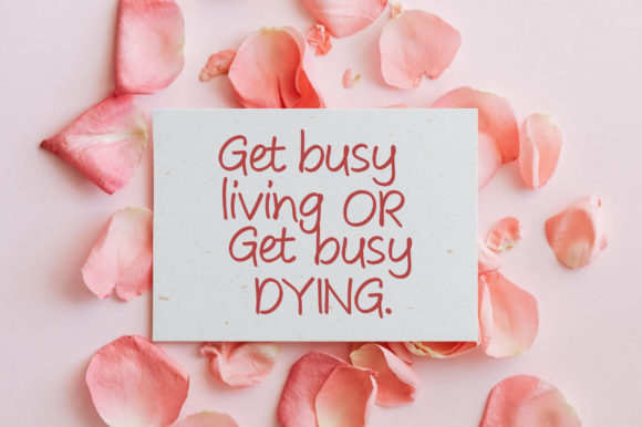 Flower House Font PNG with transparent background - Preview 1