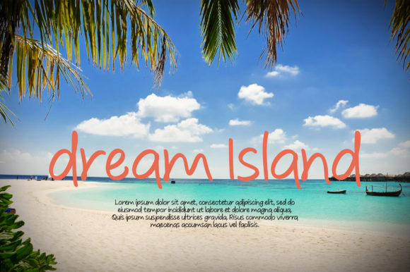 Flower House Font PNG with transparent background - Preview 2