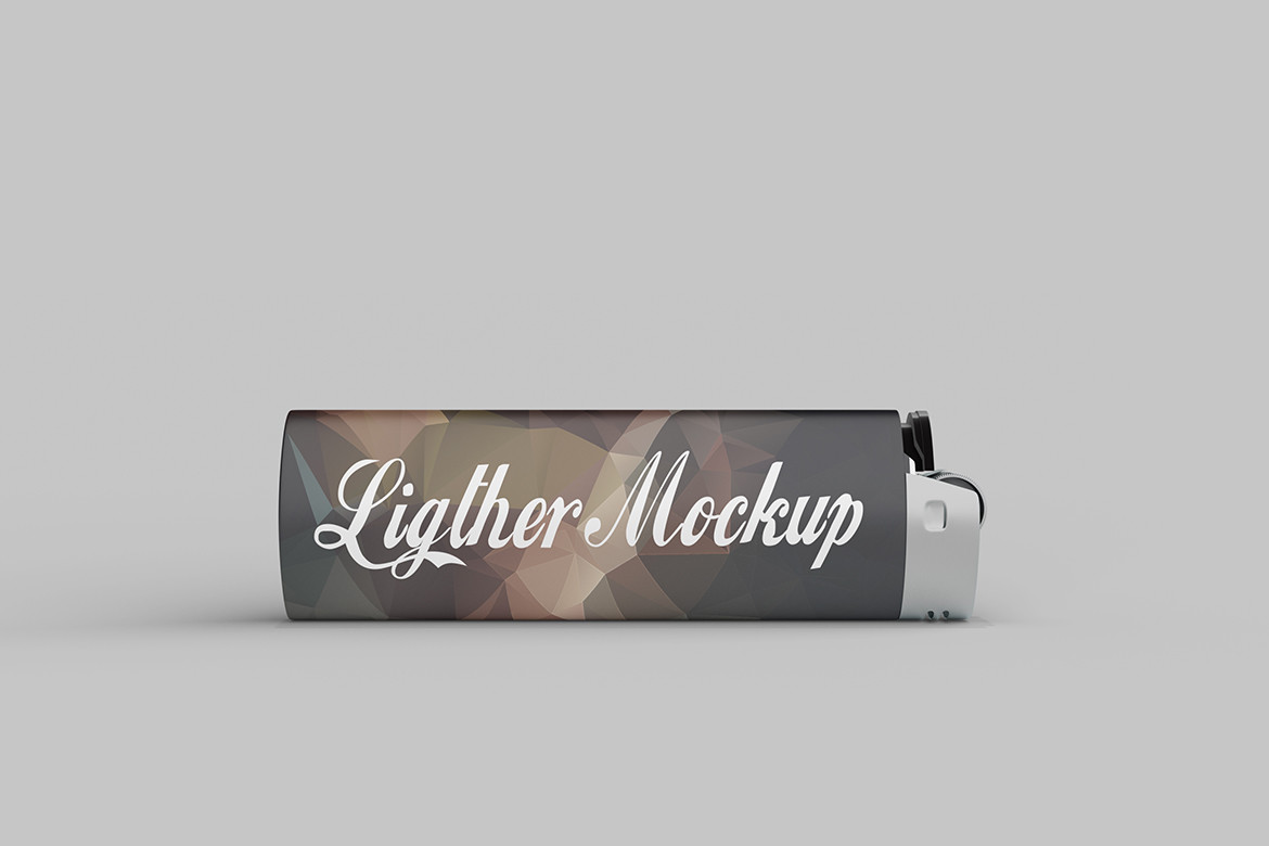 Front View Lighter Mockup Graphic by Ian Mikraz · Creative Fabrica