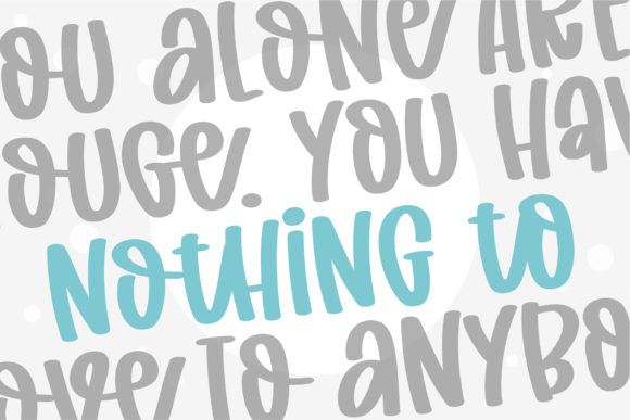 Gorgeous Teacher Font PNG with transparent background - Preview 4