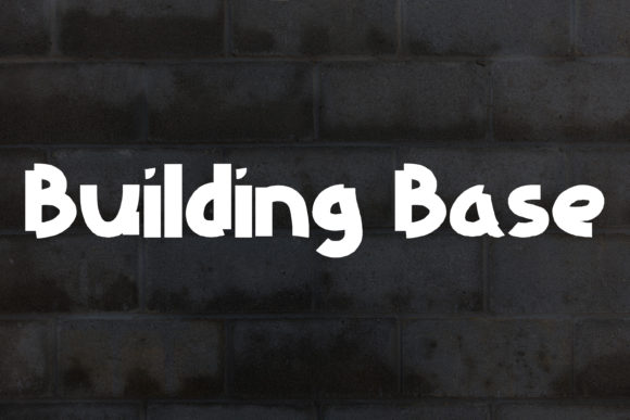 Heavy Block Font - Preview 1