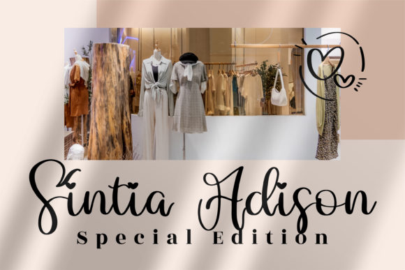 Marlyta Lovely Font PNG with transparent background - Preview 1