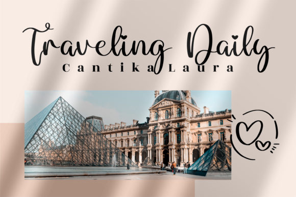 Marlyta Lovely Font PNG with transparent background - Preview 2