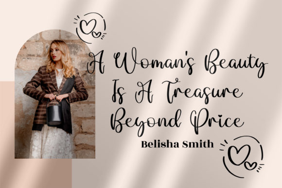 Marlyta Lovely Font PNG with transparent background - Preview 4