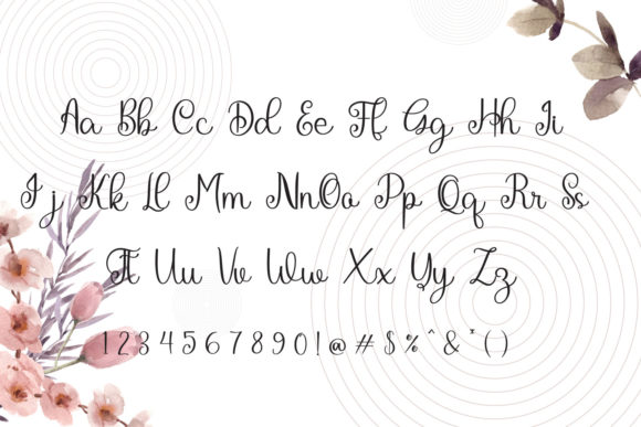 Rallyna Font PNG with transparent background - Preview 4