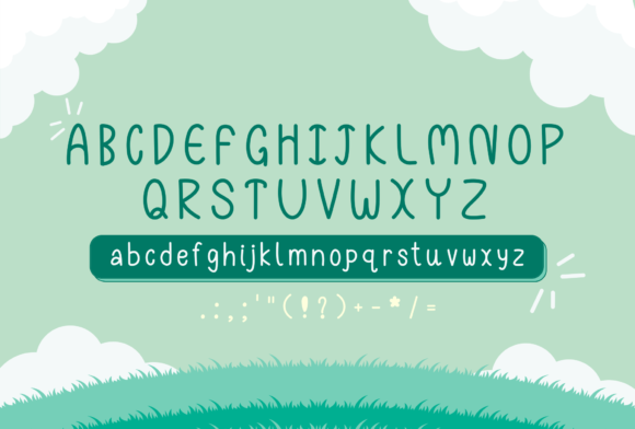 Roll Land Font PNG with transparent background - Preview 1