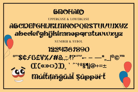 Brohalo Font - Preview 5