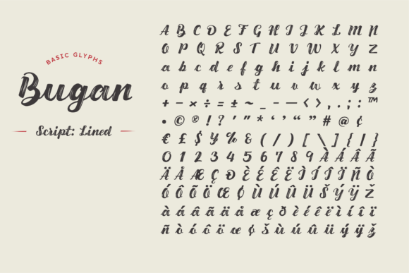 Bugan Script Font - Preview 6