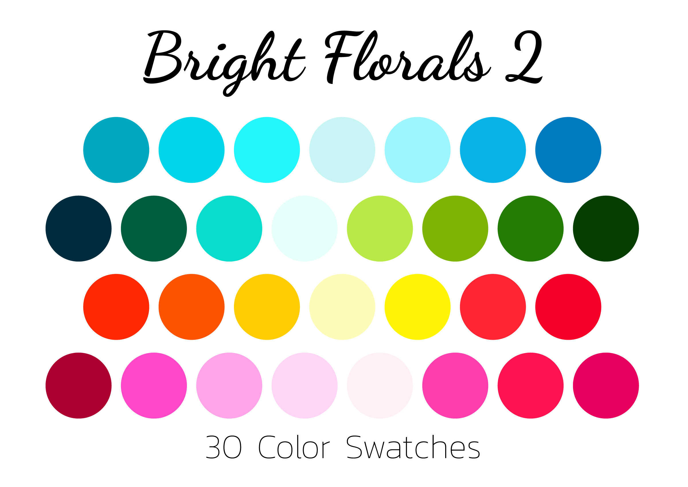 Color Swatches Color Palette iPad digital art tool