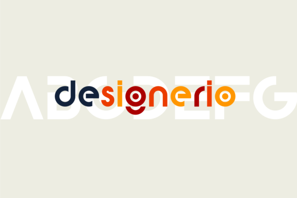 Digital Geometric Font PNG with transparent background - Preview 1
