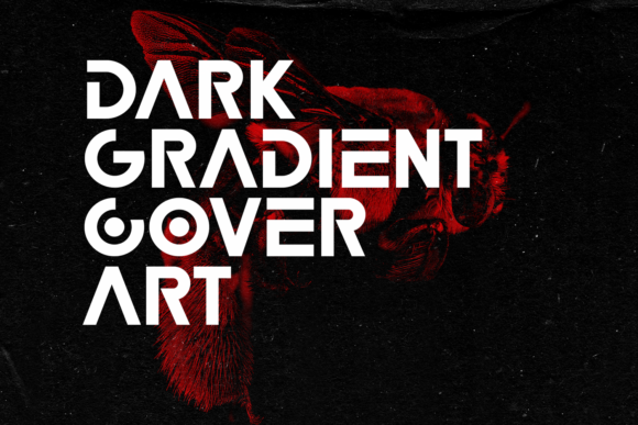 Digital Geometric Font PNG with transparent background - Preview 2