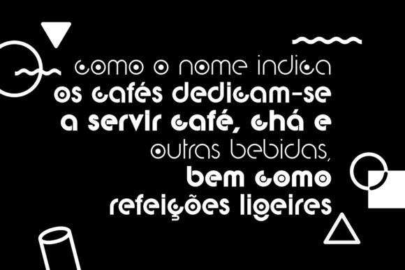 Digital Geometric Font PNG with transparent background - Preview 3