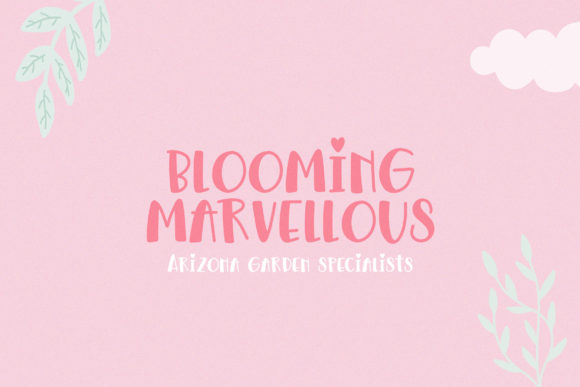 Floralista Font PNG with transparent background - Preview 2