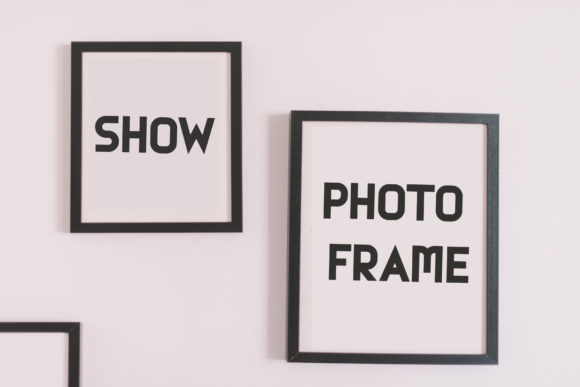 Frames Font - Preview 2