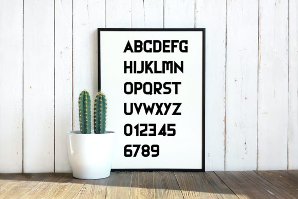 Frames Font - Preview 3