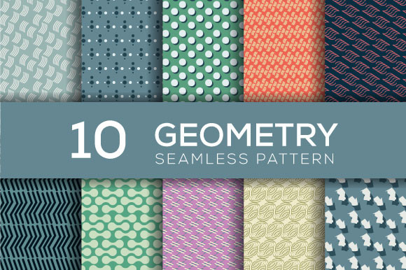 Geometric Seamless Patterns Bundle 02 Graphic by graphicstockbd ...