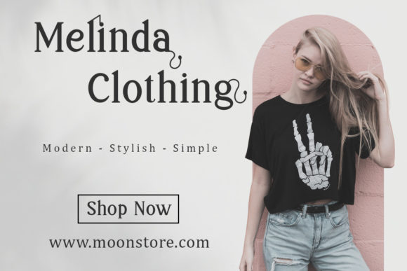 Moonllys Font PNG with transparent background - Preview 1