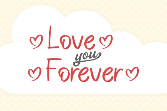 Pretty Sasa Font PNG with transparent background - Preview 1