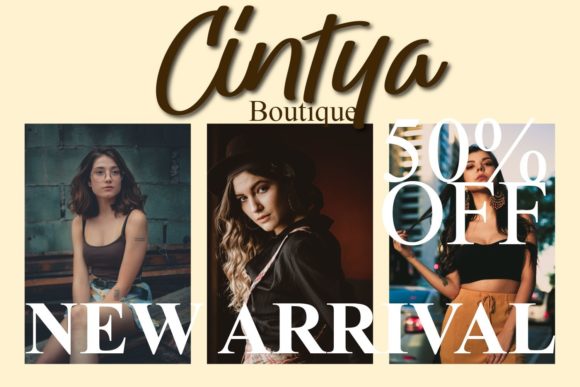 Aurora Cute Font PNG with transparent background - Preview 3