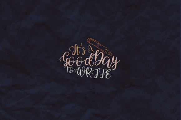 Beautiful Poetry Font PNG with transparent background - Preview 4
