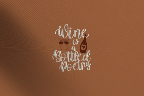 Beautiful Poetry Font PNG with transparent background - Preview 5