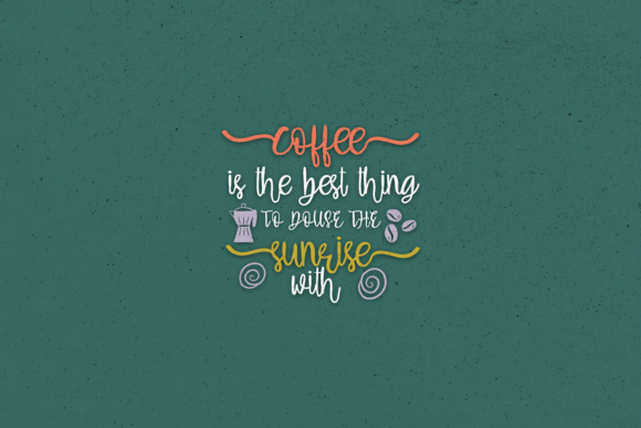 Beautiful Sunrise Font - Preview 5