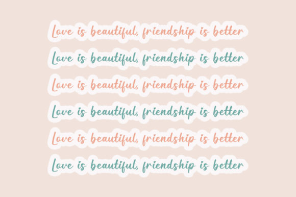 Bestie Font - Preview 2