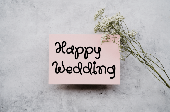 Enjoy Party Font PNG with transparent background - Preview 1