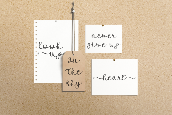Head High Font PNG with transparent background - Preview 3