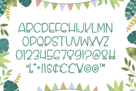 Hello Morning Font PNG with transparent background - Preview 4