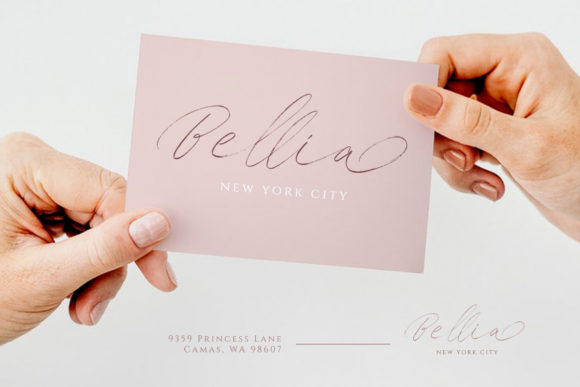 Hollowsky Font PNG with transparent background - Preview 3