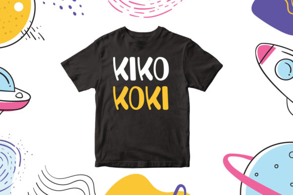 Kribo Font PNG with transparent background - Preview 3