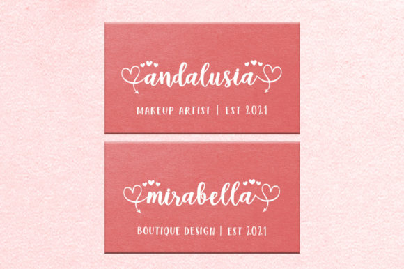 Lovesmith Font PNG with transparent background - Preview 2