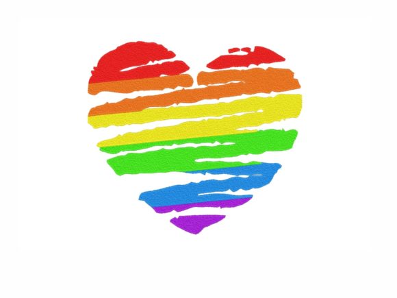 Rainbow Heart