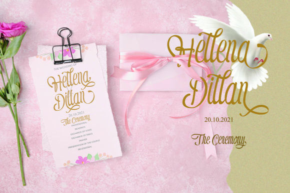 Right Moment Font PNG with transparent background - Preview 2
